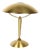 Vintage Halogen Brass Mushroom Table Lamp from Sölken Leuchten, 1970s For Sale
