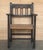 20th Century Pair of Catalan Throne Armchairs in Walnut and Caned Seats For Sale - Image 18 of 18