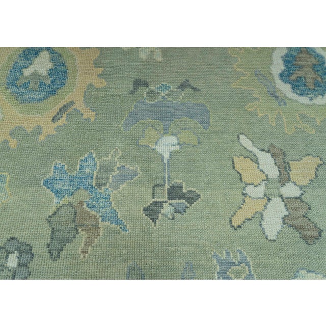 Turkish Oushak Rug 8'6" x 12'4" #19183 Explore a curated collection of hallway runners, wool rugs, and handmade...