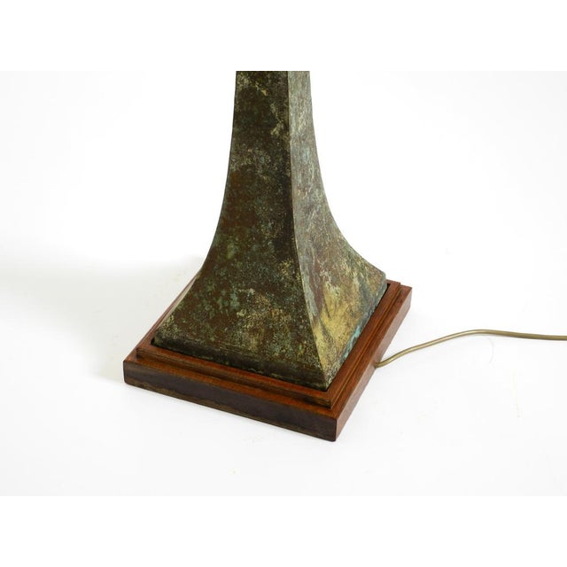 Bronze Verdigris Floor Lamp by Stewart Ross James for Hansen Lighting, USA, 1960s For Sale - Image 18 of 18