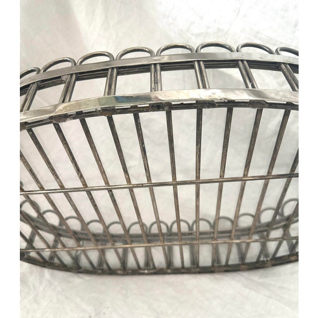 Vintage Godinger Silver Scalloped Edge Tray For Sale In Palm Springs - Image 6 of 7