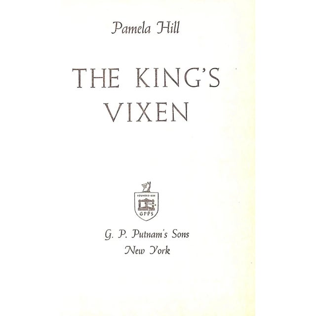 HILL, Pamela [216] pp. G.P. Putnam's Sons 1954 8 3/4" x 5 3/4" Author's debut - a historical novel about Lady Janet...