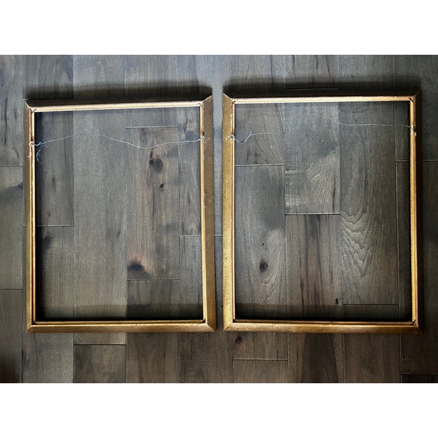 Vintage Wood Art Frames Gold For Sale - Image 13 of 13