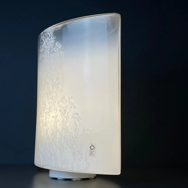 Idra Table Lamp in Murano Glass by Rosanna Toso for Leucos, Italy, 1980s For Sale - Image 7 of 13