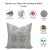 Fabdivine Rustic Block Print Pillow Cover 12x20 Inch Handmade Thick Linen - Guldasta For Sale - Image 4 of 4