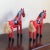 Figurative Vintage Handcrafted Rustic European Folk Art Horses — a Pair For Sale - Image 3 of 10