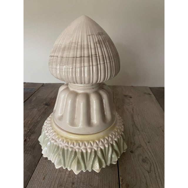 Lotus Flower in Porcelain, 1960s For Sale - Image 10 of 10