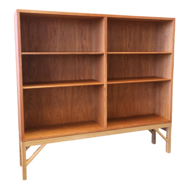 Danish Oak Bookcase by Børge Mogensen for FDB, 1960s For Sale