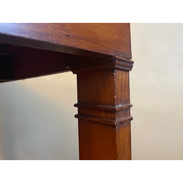 French Side Table in Cherry, 1820 For Sale - Image 11 of 18