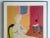 This Milton Avery rare vintage 1982 lithograph print framed Walker Art Center poster " Seated Blonde " 1946, is an...