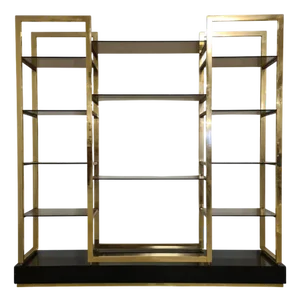 Freestanding Bookcase attributed to Alain Delon, 1980s