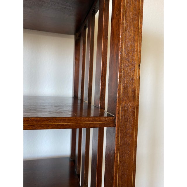 Vintage Shelving Unit With Inlay Chairish