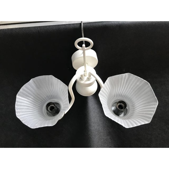 Metal Vintage Wall Lamp in Metal and Glass, 1970s For Sale - Image 7 of 18