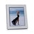 2020s Nappa Leather Photo Frame, White & Navy- 8" x 10" For Sale - Image 5 of 5