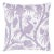 Scalamandre 22" x 22" Balinese Peacock Pillow in Lavender For Sale