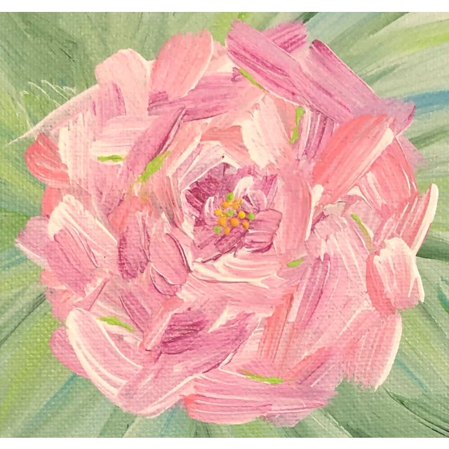 Contemporary "Bloom 2" Contemporary Impressionist Botanical Still Life Painting by Deb Bossert For Sale - Image 3 of 5