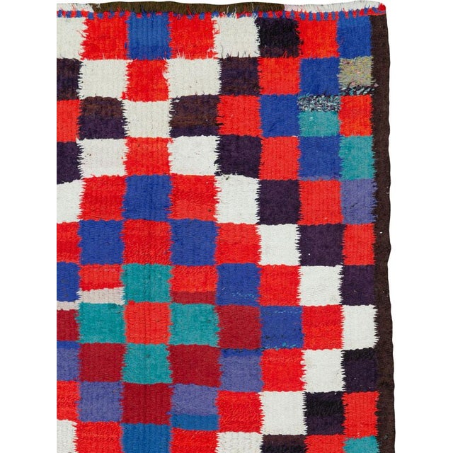 Tribal Galerie Shabab Collection Mid-20th Century Persian Flatweave Kilim Accent Rug For Sale - Image 3 of 9
