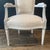 Antique French Louis XVI Neoclassical Painted Armchairs or Fauteuils -a Pair For Sale - Image 4 of 13