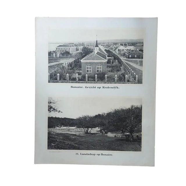 Photographic Plates of Aruba and Bonaire and Curaçao, 1910, Set of 3 For Sale - Image 4 of 6