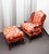 Experience the Peak of Traditional Elegance With This Custom French Country Bergère Chair and Ottoman by Taylor King. 1980s For Sale - Image 11 of 12