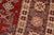 1980s Rustic Super Kazak Red/Blue Wool Rug - 5'3'' X 6'3'' For Sale - Image 5 of 10