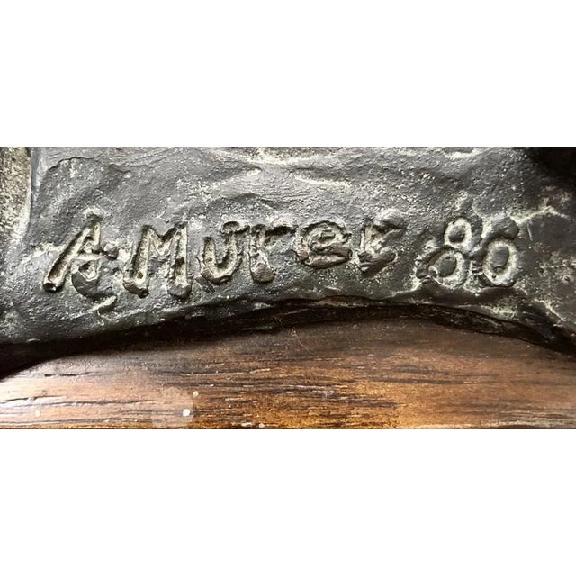 Augusto Murer, Boy with a Drape, 1980, Bronze For Sale - Image 6 of 9