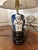 Vintage Blue & White Table Lamp For Sale - Image 9 of 15