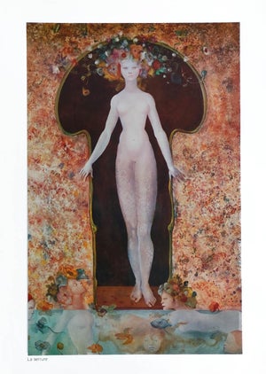 Leonor Fini Photogravure 10 La Serrure 1980