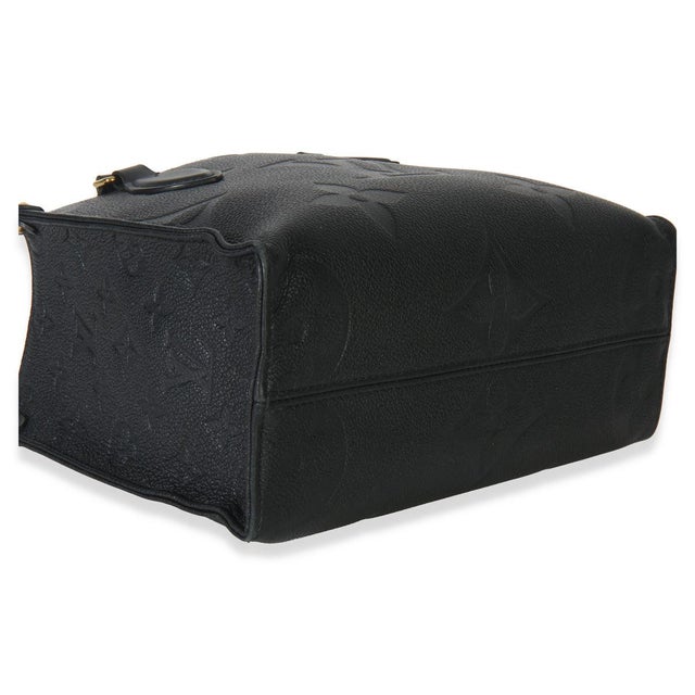 Animal Skin Black Monogram Empreinte Onthego BB For Sale - Image 7 of 9