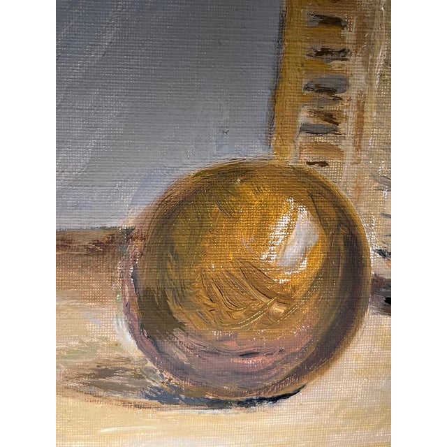 Luce Brélaz, Tailor's Case, Oil on Canvas For Sale - Image 7 of 10