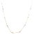 14 Karat Yellow Gold Peter Brown Pearl and Gold Link Necklace For Sale