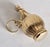 Vintage Two-Tone Gold Chianti Wine Bottle Charm Pendant, 1960s For Sale - Image 10 of 13