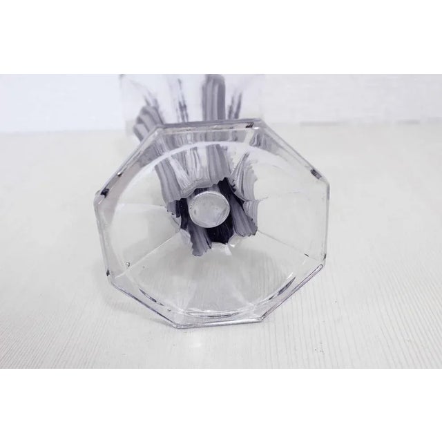 Art Deco Vase in Glass, 1930s For Sale - Image 8 of 12