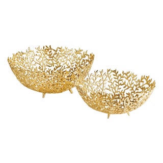 Celine Decorative Bowls, Set Of 2 For Sale