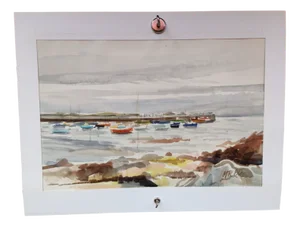 Michel Roubille, Carnac, 1980, Watercolor