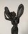 Art Deco Art Nouveau Bronze “Libellule” Dragonfly Woman Sculpture on Marble – 18” Tall For Sale - Image 3 of 10