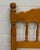 Traditional Vintage Twin Size Cannonball Spindle Headboard Bedframe For Sale - Image 3 of 8