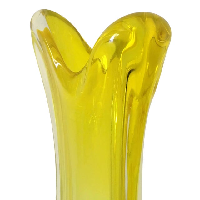 Submersible Vase with Triangular Section by Luciano Ferro for A.VE.M., 1960s For Sale - Image 7 of 11