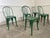 Metal Bistro Chairs from Tolix, 1930, Set of 6 For Sale - Image 7 of 9