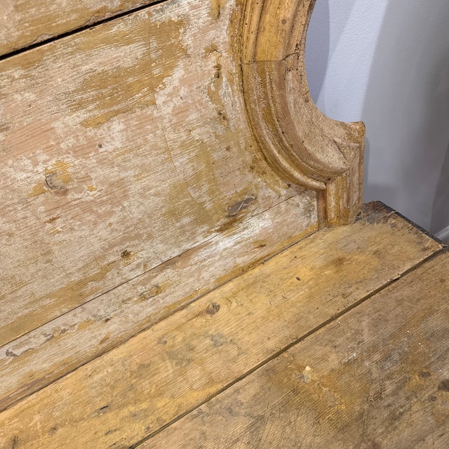 Italian Hall Benches/Cassapanca, Pair Available For Sale - Image 9 of 9