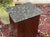 Antique Bedside Table in Mahogany with Grey Marble Top, 1800s For Sale - Image 12 of 16