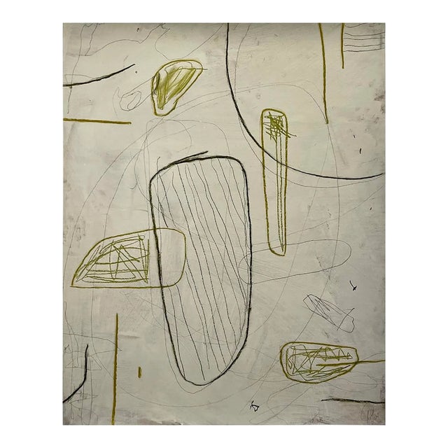 Untitled #501 by Murray Duncan - Original Abstract Mixed-Media on Paper For Sale