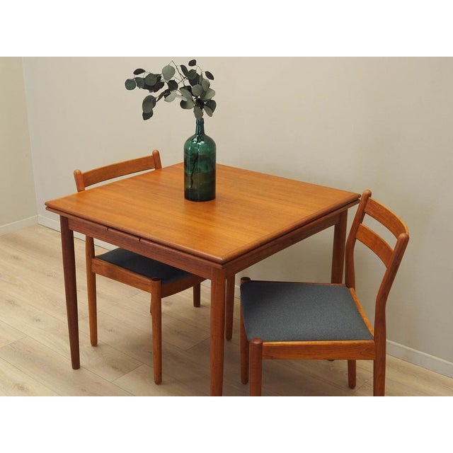 Danish Teak Table, Denmark, 1970s For Sale - Image 4 of 17