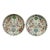 Vintage Hand-Painted Chinoiserie Decorative Plates With Birds & Botanical Motifs - A Matching Pair For Sale