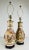 1950s Vintage Hand Painted Large Satsuma Table Lamps. For Sale - Image 5 of 10