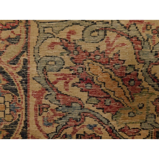 1910s Persian Kerman Lavar Rug 8'10"x 11'4" For Sale - Image 12 of 13
