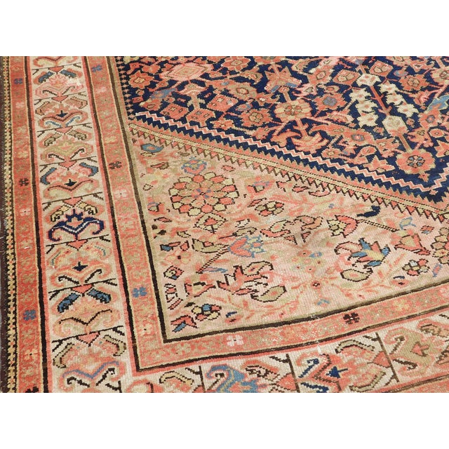 Persian Antique Hand Knotted Persian Gallery/ Runner Rug by Nasser Luxury Rugs. For Sale - Image 3 of 15