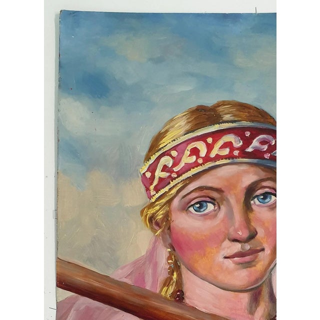 FREE SHIPPING worldwide. The painting will be rolled up and packed securely in a special protective tube. Note: The...