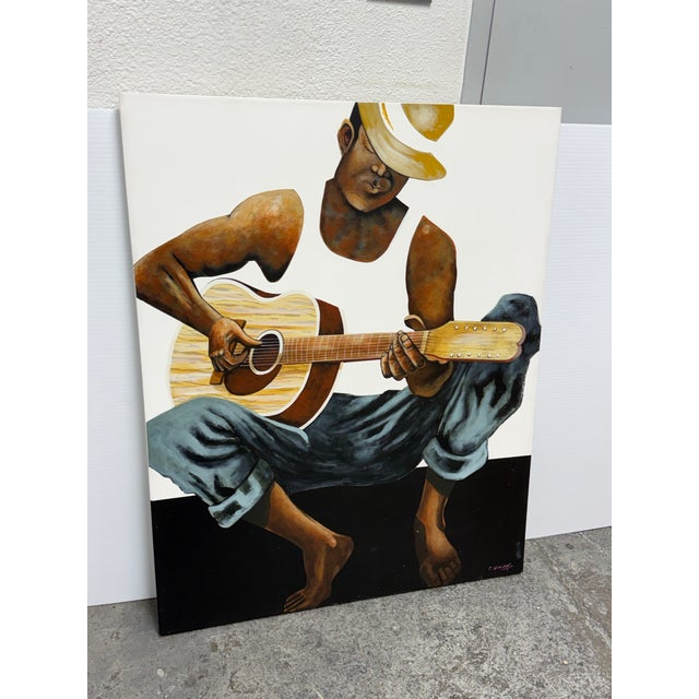 Traditional Jivin in Jamaica Print on Canvas For Sale - Image 3 of 12