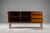 Brown Vintage Sideboard in Teak and Black, 1970s For Sale - Image 8 of 18